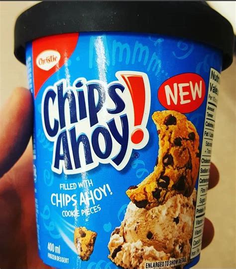 Chips Ahoy Ice Cream (uk) | Chips ahoy ice cream, Chips ahoy, Ice cream