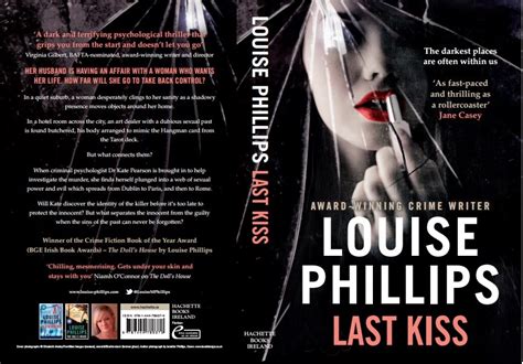 Louise Phillips Writer: Final, final cover of LAST KISS - front and back!!!