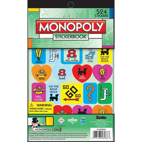 MONOPOLY STICKERBOOK - Walmart.com