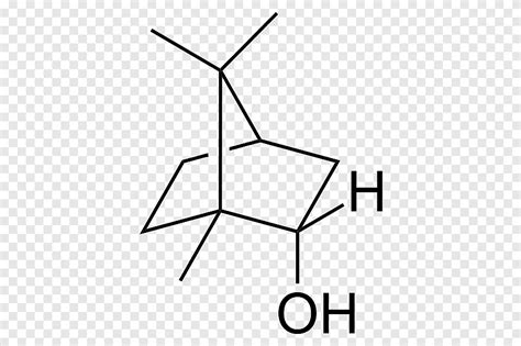 Camphor bornane-2,3-dione Chemical structure Borneol Molecule, borneol, angle, white png | PNGEgg