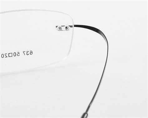 Luxury Brand Silhouette Titanium Rimless Optical Glasses Frame No Screw ...