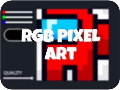 RGB Pixel Art *New Importing/Exporting* [100% Pen]