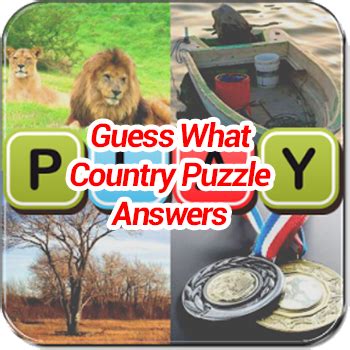 Guess What Country Puzzle Answers • October 2020 • Game Solver