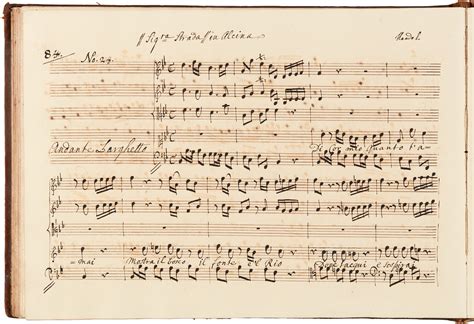 G.F. Handel, Mid-C18 manuscript of 26 arias, including "Alcina" and ...