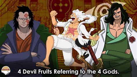 These Are The 4 Devil Fruits Referring to The 4 Gods - YouTube