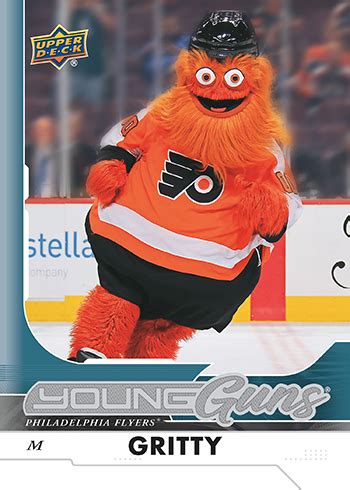 First Look: Philadelphia Flyers Mascot Gritty Scores an Upper Deck ...