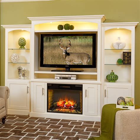 Electric Fireplace And Media Entertainment Mantel – Fireplace Guide by ...