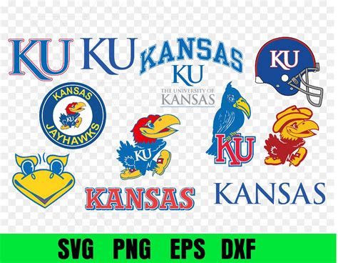 Kansas Jayhawks logo, bundle logo, svg, png, eps, dxf, n-c-a | Inspire ...