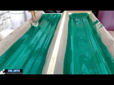 Fiberglass mold making process - YouTube