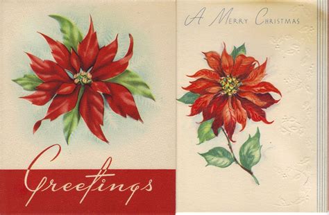 Amazon.com : Vintage Christmas Cards Unused 50's-60's : Greeting Cards : Office Products