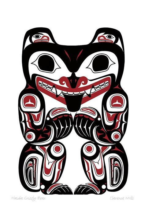 27 best bear tattoo images on Pinterest | Native art, Aboriginal art ...