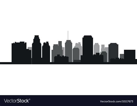 City skyline icon Royalty Free Vector Image - VectorStock