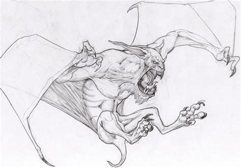 Bat-monster by Banderickt on DeviantArt