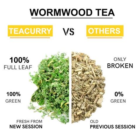 Buy Wormwood Artemesia Tea - Natural Detoxifier with Digestive and Immune System