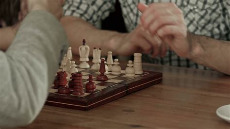 Two men play chess Stock Video Footage 00:13 SBV-315453291 - Storyblocks