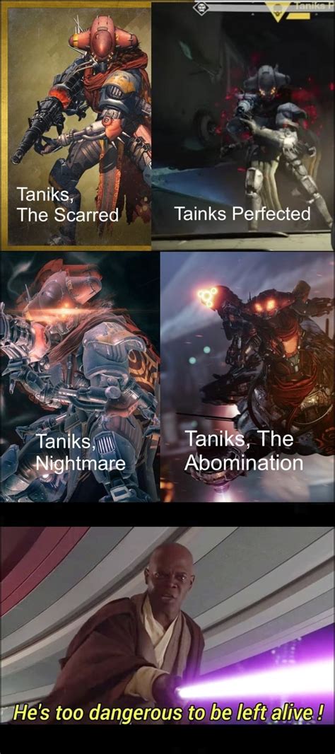 Taniks, The Scarred Tainks Perfected Taniks, Nightmare The Taniks ...