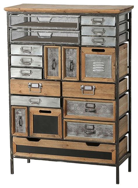 Industrial Chic Multi Drawer Chest - Industrial - Dressers - by Whole ...