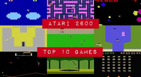 Top 10 Atari 2600 Games - the best VCS games of all time