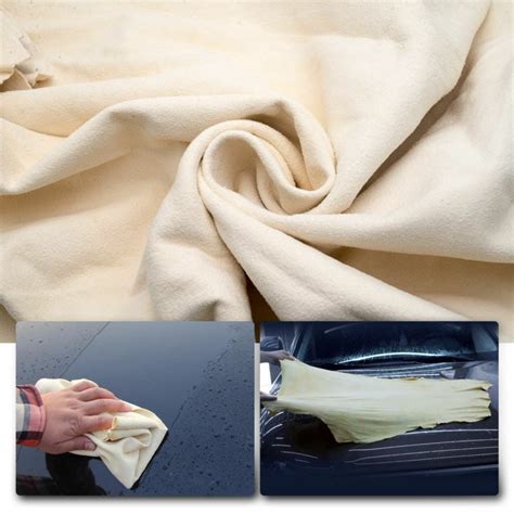 Car Drying Chamois Towles Chamois Leather Cloth Large Natural Leather Fast Drying Car Cleaning ...