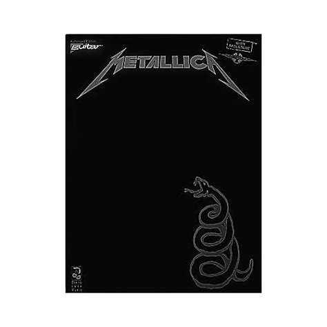 Hal Leonard Metallica The Black Album Guitar Tab Songbook | Musician's Friend