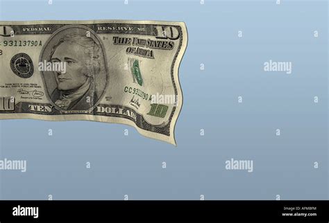 Close up of a ten dollar bill Stock Photo - Alamy