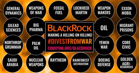 BlackRock: Divest From War Campaign - CODEPINK - Women for Peace