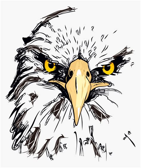 Logo Eagle Face Png, Transparent Png - kindpng