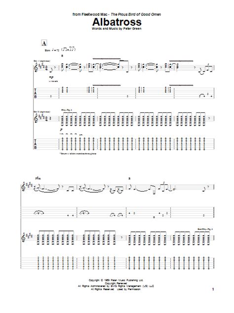 Albatross | Sheet Music Direct