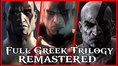 GOD OF WAR TRILOGY REMASTERED Greek Saga FULL TRILOGY Walkthrough ...