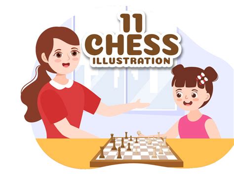 11 Chess Board Game Illustration by denayuneep ~ EpicPxls