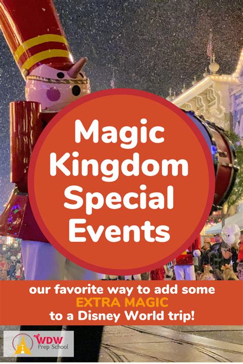 Magic Kingdom Special Events | Disney world, Disney world transportation, Special events