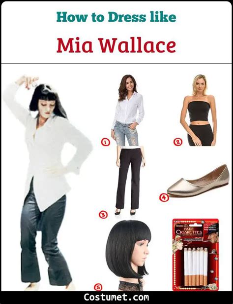 Mia Wallace Costume for Halloween