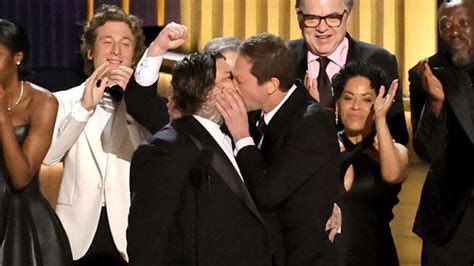 ‘The Bear’ Cast Seals Emmy Win With Shocking Kiss | Yardbarker