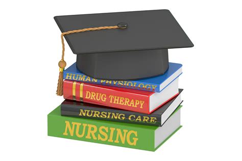 Graduation cap on stack of nursing books | Nursing diagnosis, Nurse, Nursing process