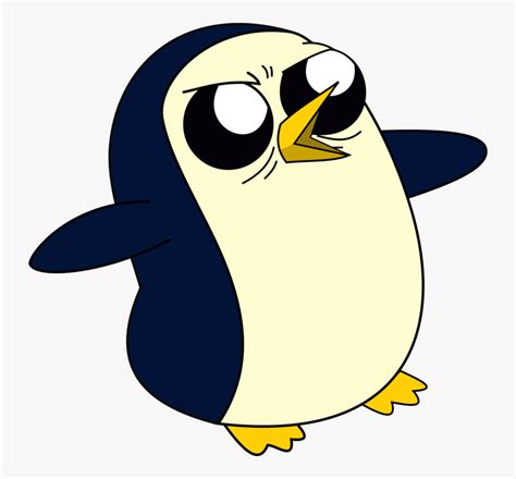 Penguin - Angry Gunter Adventure Time , Free Transparent Clipart - ClipartKey