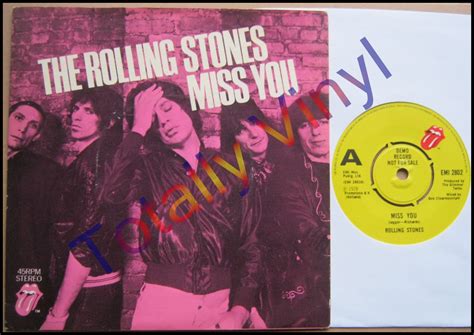 Totally Vinyl Records || Rolling Stones, The - Miss you / Far away eyes ...