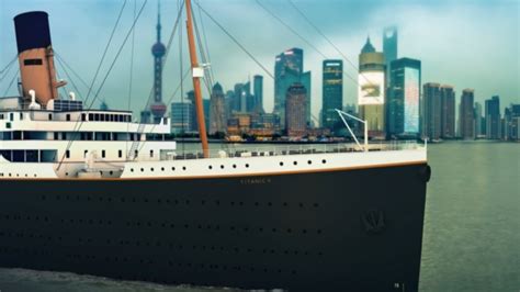 Clive Palmer announces production has resumed on Titanic II - Starts at 60