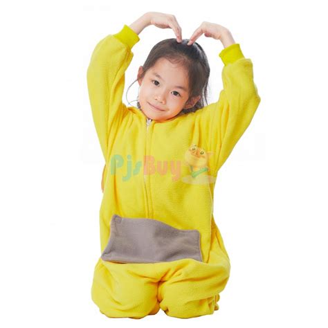 Kids Yellow Teletubbies Costume Cute Easy Halloween Lala Cosplay Idea ...