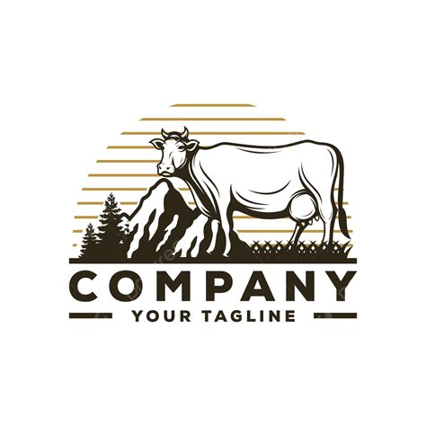 Cow Farm Logo Vector Template Download on Pngtree