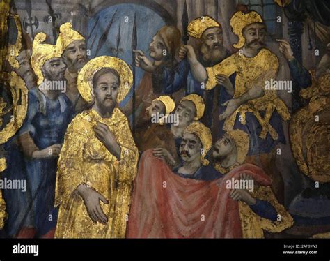 Sanhedrin trial of jesus hi-res stock photography and images - Alamy