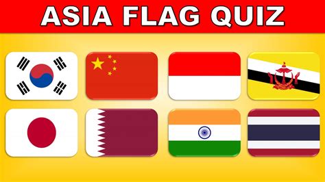 Guess the Flag Asia | Guess the Country Flag | Asia Flag Quiz - YouTube