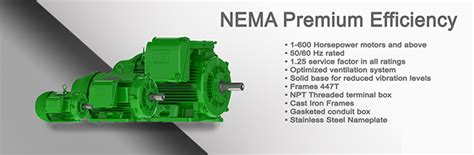 NEMA Premium Efficiency | Weg Motor Sales