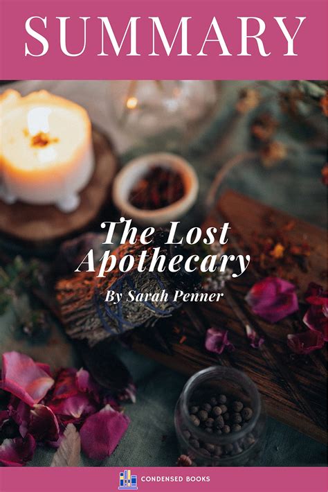 Summary of The Lost Apothecary by Sarah Penner: Chapter by Chapter ...