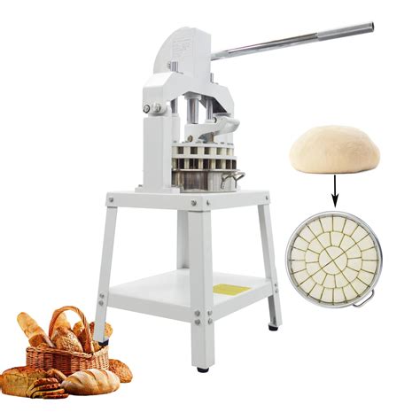 Buy Manual Hydraulic Dough Divider Rounder 36pcs Commercial Dough Cutter DIvider Cutting Machine ...