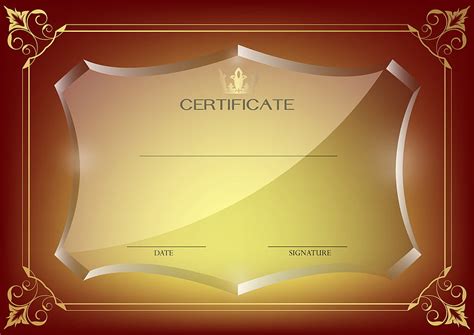 Red Certificate Template PNG HD wallpaper | Pxfuel