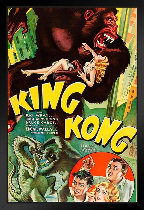 King Kong 1933 RKO Studio Retro Vintage Classic Hollywood Film Giant ...