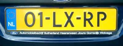 Dutch car license plates and traffic control – Legends of the Sun Pig