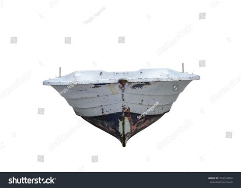 Fishing Boat Isolated On White Background Stock Photo 794035054 ...