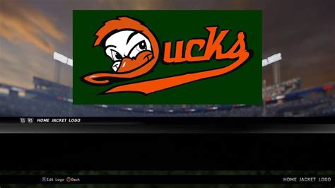 Made a Long Island Ducks logo in DD : MLBTheShow