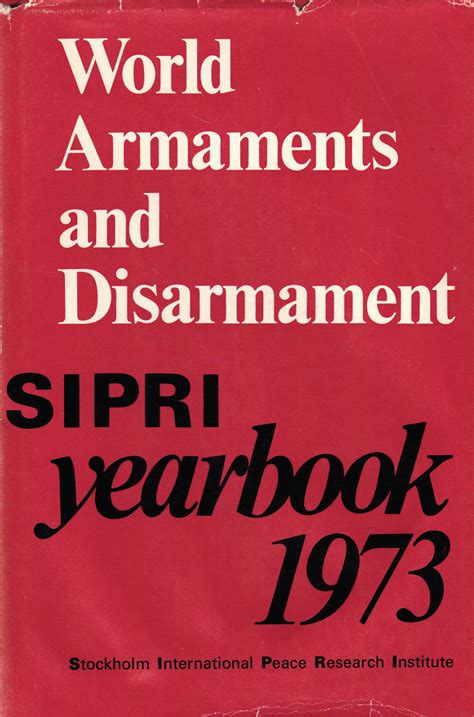 SIPRI Yearbook 1973 | SIPRI